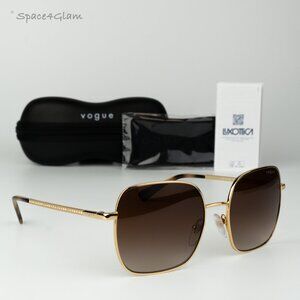Vogue Women Sunglasses Gold Brown Gradient Square VO4175SB 280/1353 BRAND NEW